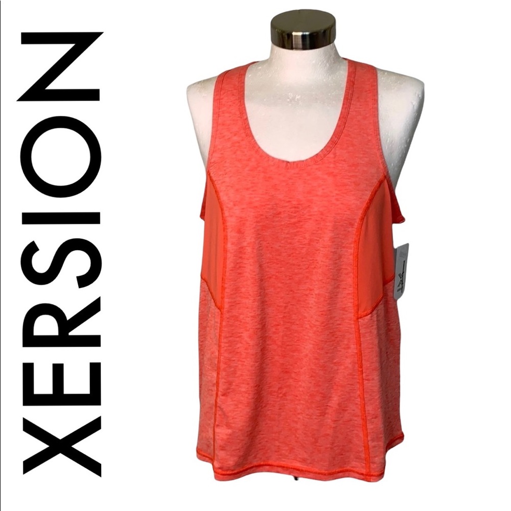 XERSION NWT PINK EVERAIR ESSENTIAL PERFORMANCE TANK TOP SIZE MEDIUM - Picture 1 of 6
